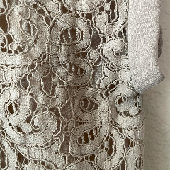 Women Beige Blouse - Picture 4 of 4